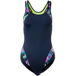 Tchibo - Sport-Badeanzug - Damen - Gr. 38 - dunkelblau