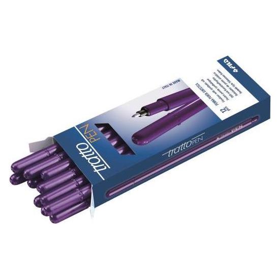 Tratto Technischer Stift Lila Fein 12 Stück (12x) (830712)