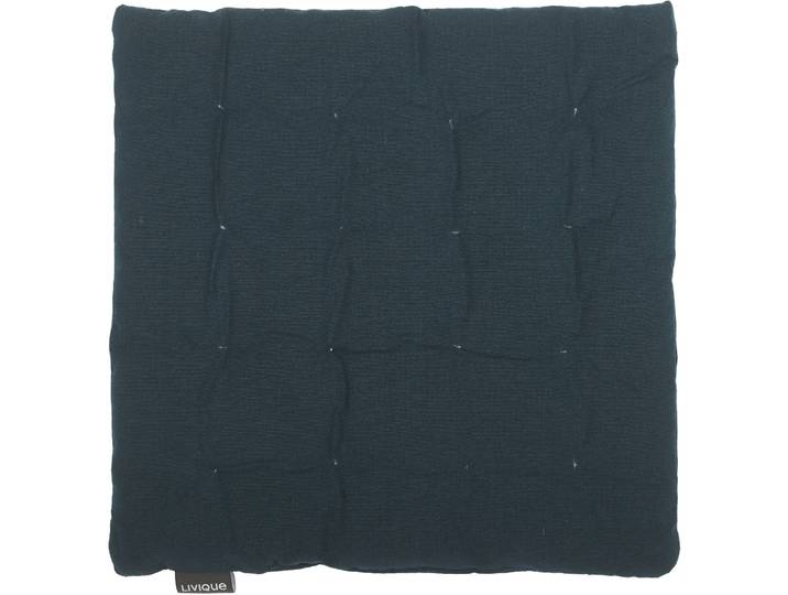 MyDeal Sitzkissen Nizza blau Baumwolle