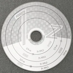 Platinbarren 4 x 1/4oz "Armillary" (Cook Islands)
