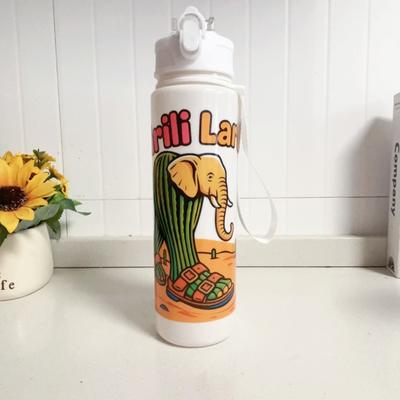 Uplifted Trends Italian Brainrot Cartoon Water Bottle Fun Outdoor Sports Cup For Active Lifestyles purple