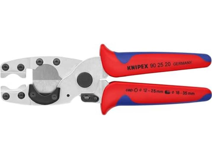 KNIPEX Pijpsnijder voor koppelingsbuizen en beschermingsbuizen, 90 25 20 SB
