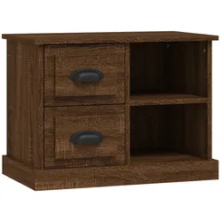 vidaXL Nachttisch Braun Eichen-Optik 60x35,5x45 cm