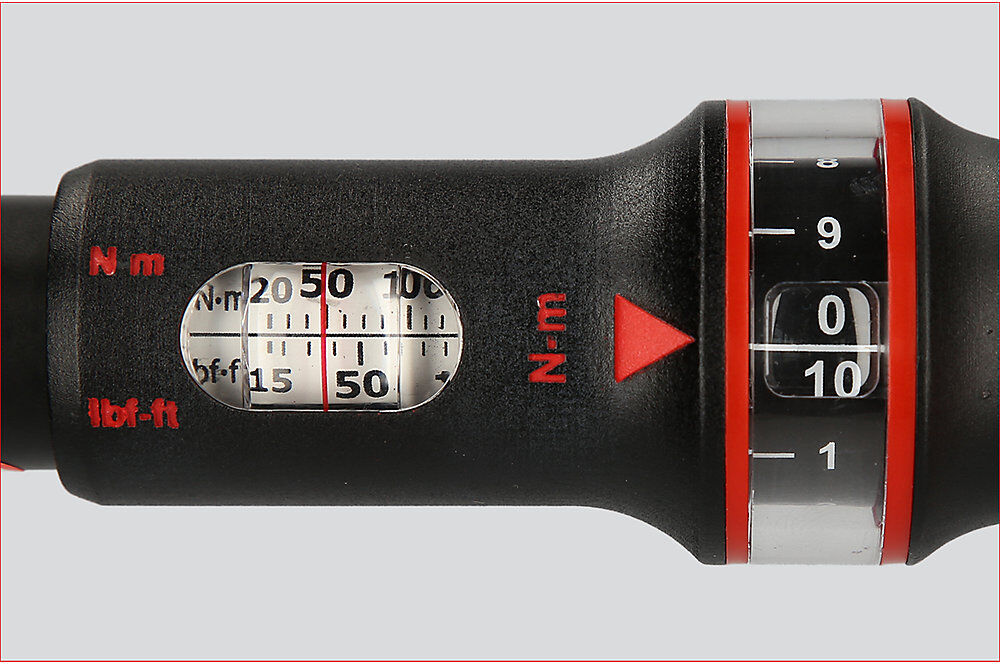ERGOTORQUE®precision Ratschen-Drehmomentschlüssel Drehknopf, 3/4'', 150 - 750 Nm KS Tools