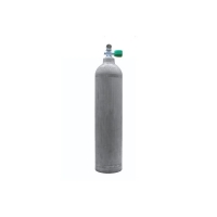 Polaris - MES 7 L Aluflasche natur 200 bar mit Nitrox Ventil 12400RE