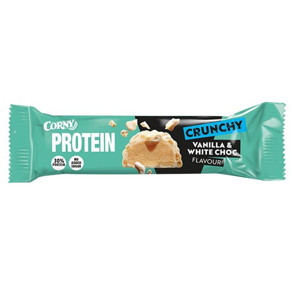 Corny Crunchy Protein Vanilla & White Chocolate 45g 45 g Riegel