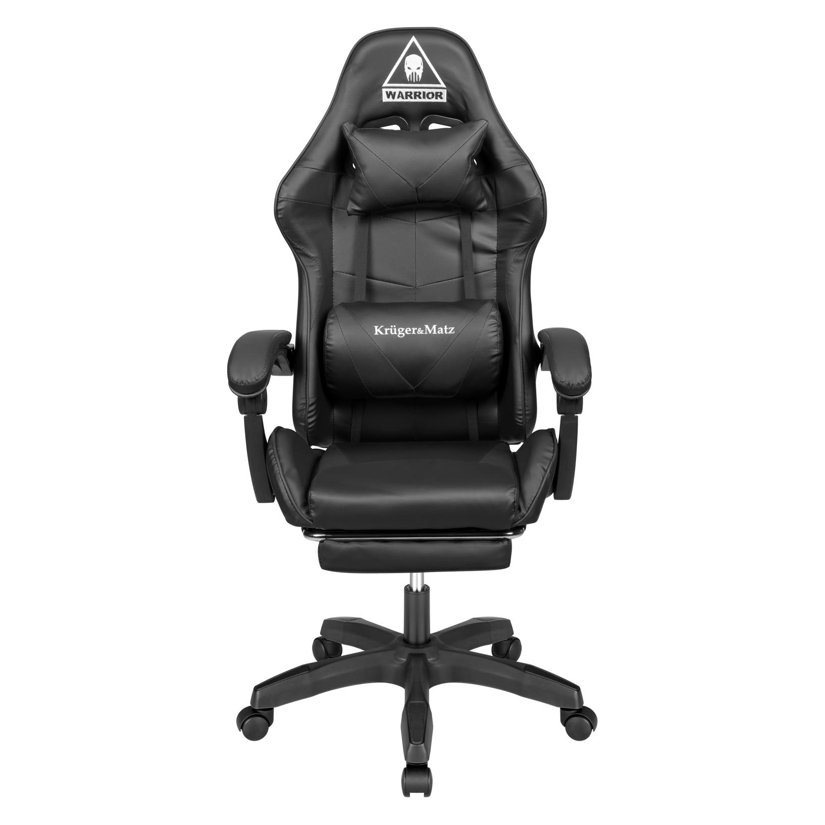 Krüger&Matz Gaming chair Gaming chair Warrior GX-150 Gaming Chair, Black (KM0790-B)