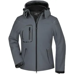 Damen Winter Softshelljacke "JN1001" - S - carbon