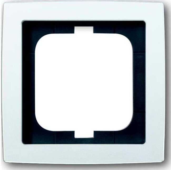 Busch-Jaeger Cadre 1 poste blanc studio, solo 1721-84 (2CKA001754A4109)