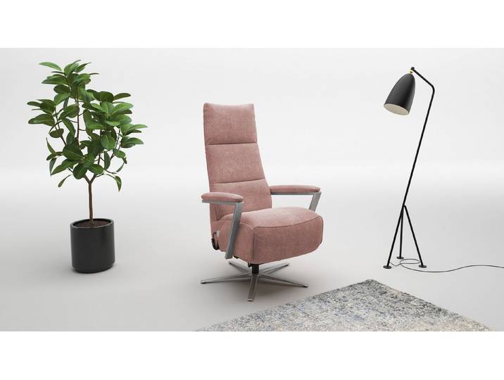 sit&more TV-Sessel Vario mit Kopfteilverstellung & Drehfunktion, weitere Funktionen, Ergonomie L: elektr. Fußstütze & Rückenlehne, Herz-Waage