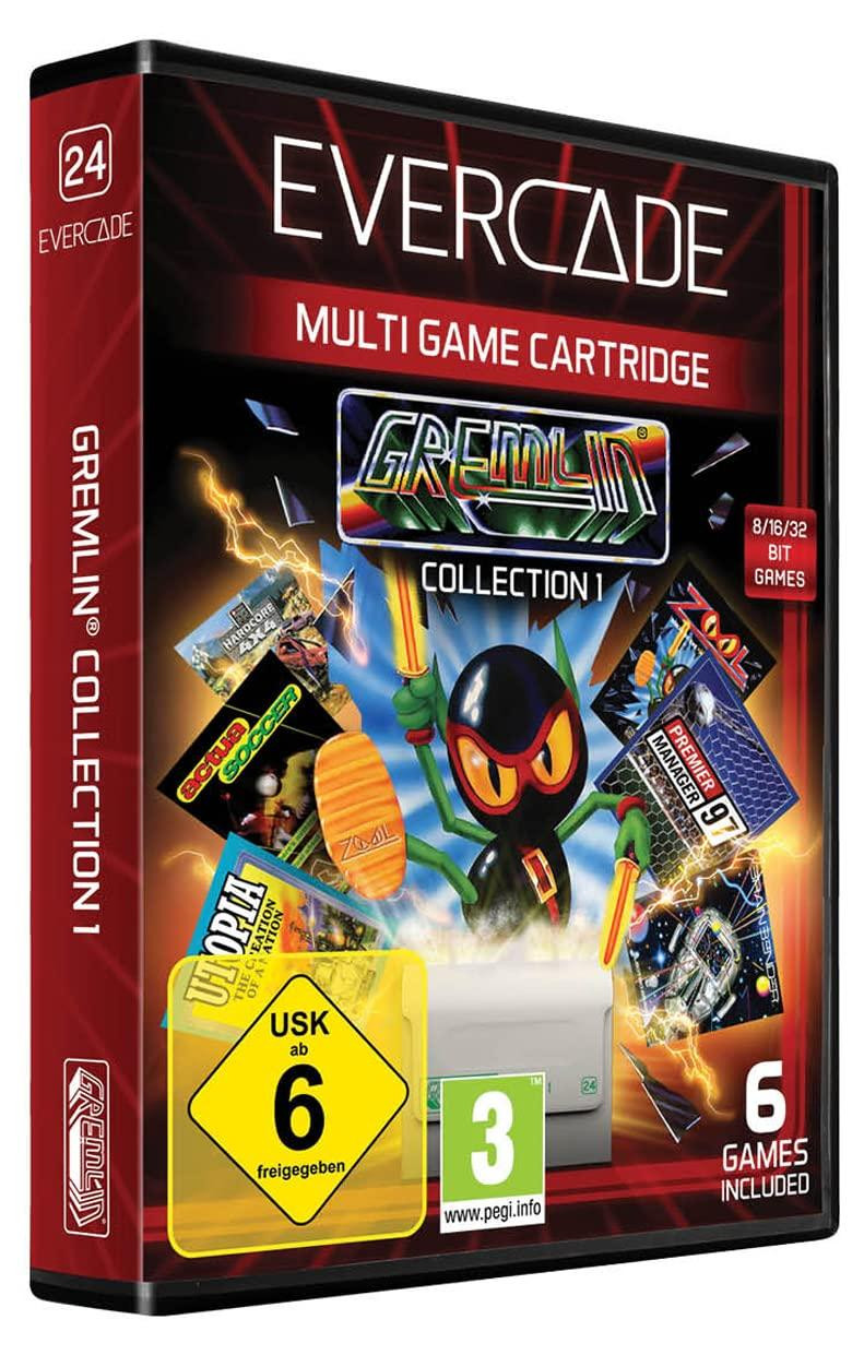 Evercade Gremlin Collection 1 Cartridge met 6 retro-spellen