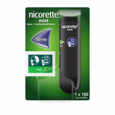 Kenvue Germany GmbH (OTC) NICORETTE Mint Spray 1 mg/Sprühstoß NEU: mit NFC Funktion & App 1 St 14333260