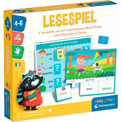 Spiel CLEMENTONI "Education, Lese-Spiel", bunt, Spiele, Kinder, Made in Europe