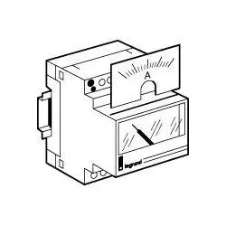 Legrand 004622 Messbereichs-Skala, Skala: 0-1000 A, für Ampermeter Best.-Nr. 004600  - 2 Stück