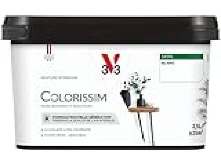 V33 Peinture multi-supports Colorissim® Blanc satin 2,5L