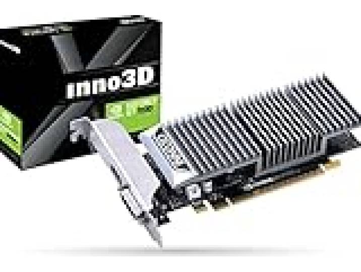 Inno3D N1030-1SDV-E5BL carte graphique GeForce GT 1030 2 Go GDDR5 - Cartes graphiques (GeForce GT 1030, 2 Go, GDDR5, 64 bit, 4096 x 2160 pixels, PCI Express 3.0)
