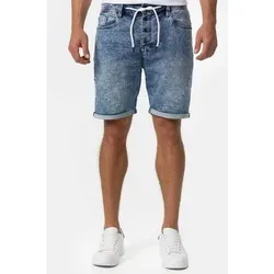 INDICODE Shorts Sweat Piano, Größe XL in Blau Blau