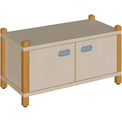 Stollen-Schrank mit 2 Türen
