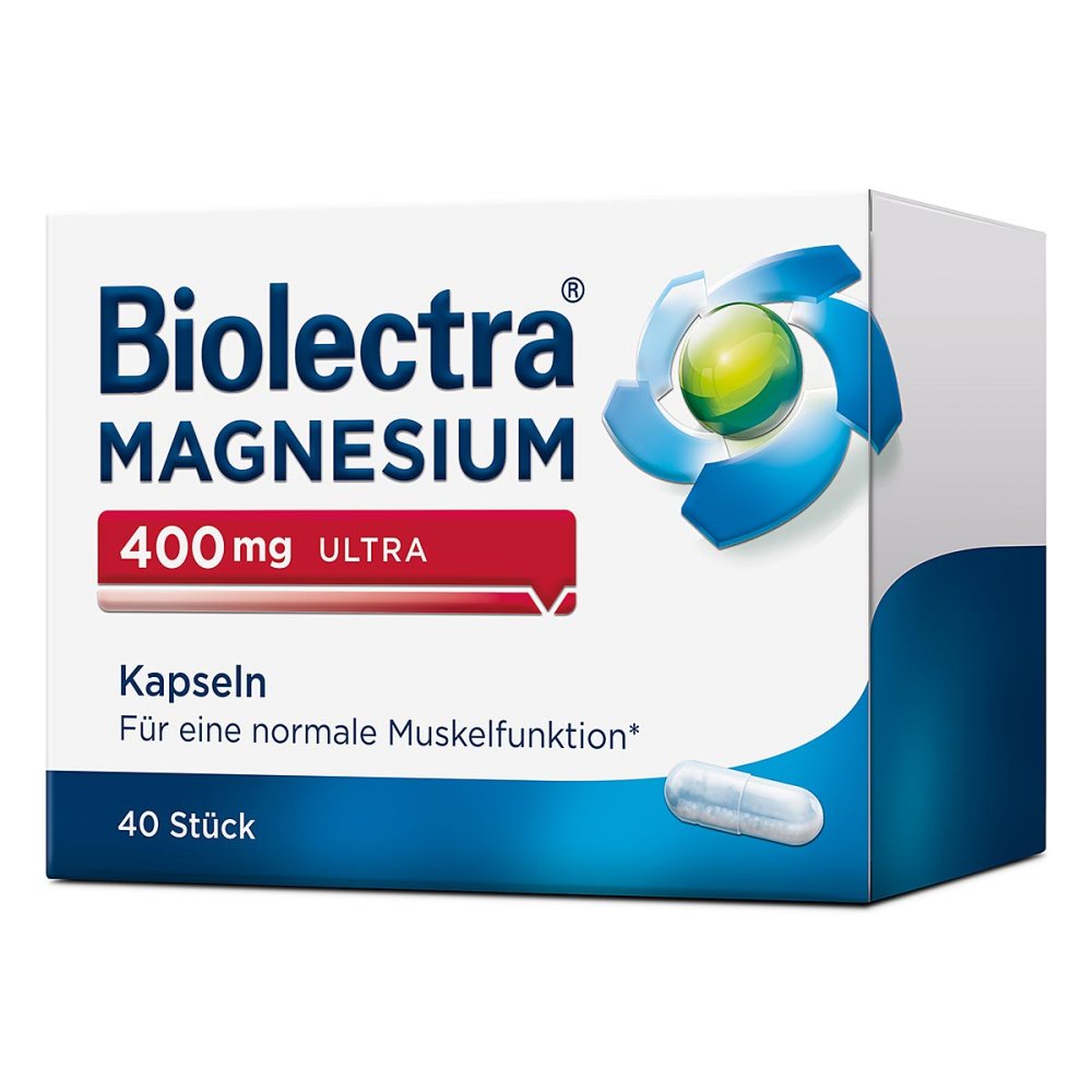 HERMES Arzneimittel GmbH Biolectra Magnesium 400 mg Ultra Kapseln 10043631