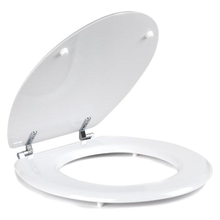 Beldray LA032355WFPEU7 Wooden Toilet Seat? White (LA032355WFPEU7)