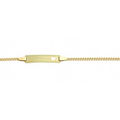 ID Armband ADELIA´S "14 cm ID - Armband 333 Gold ( 8K )", gold, Armbänder, Damen, 14cm, Gold, Goldarmband