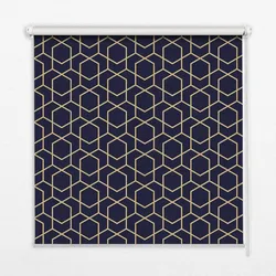 INNENROLLO - Fensterrollo - Rollo - 140x140 cm - 3D-Würfel