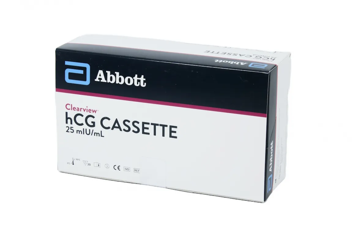 Abbott GmbH Abbott Clearview HCG- Schwangerschaftstest (20 Testkassetten) CV506788C