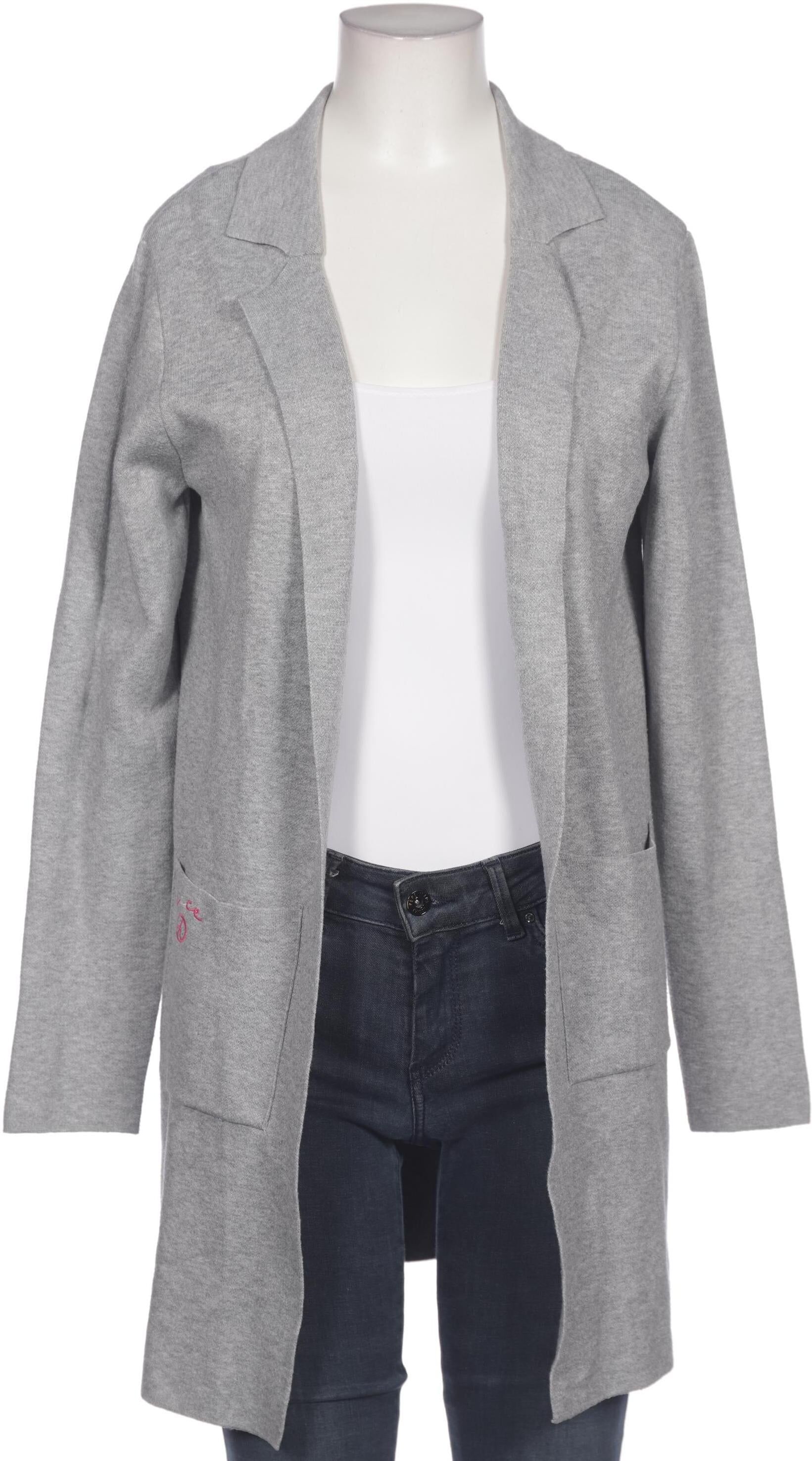 Key Largo Damen Strickjacke, Grau, Gr. S, Synthetik / Viskose - Second Hand