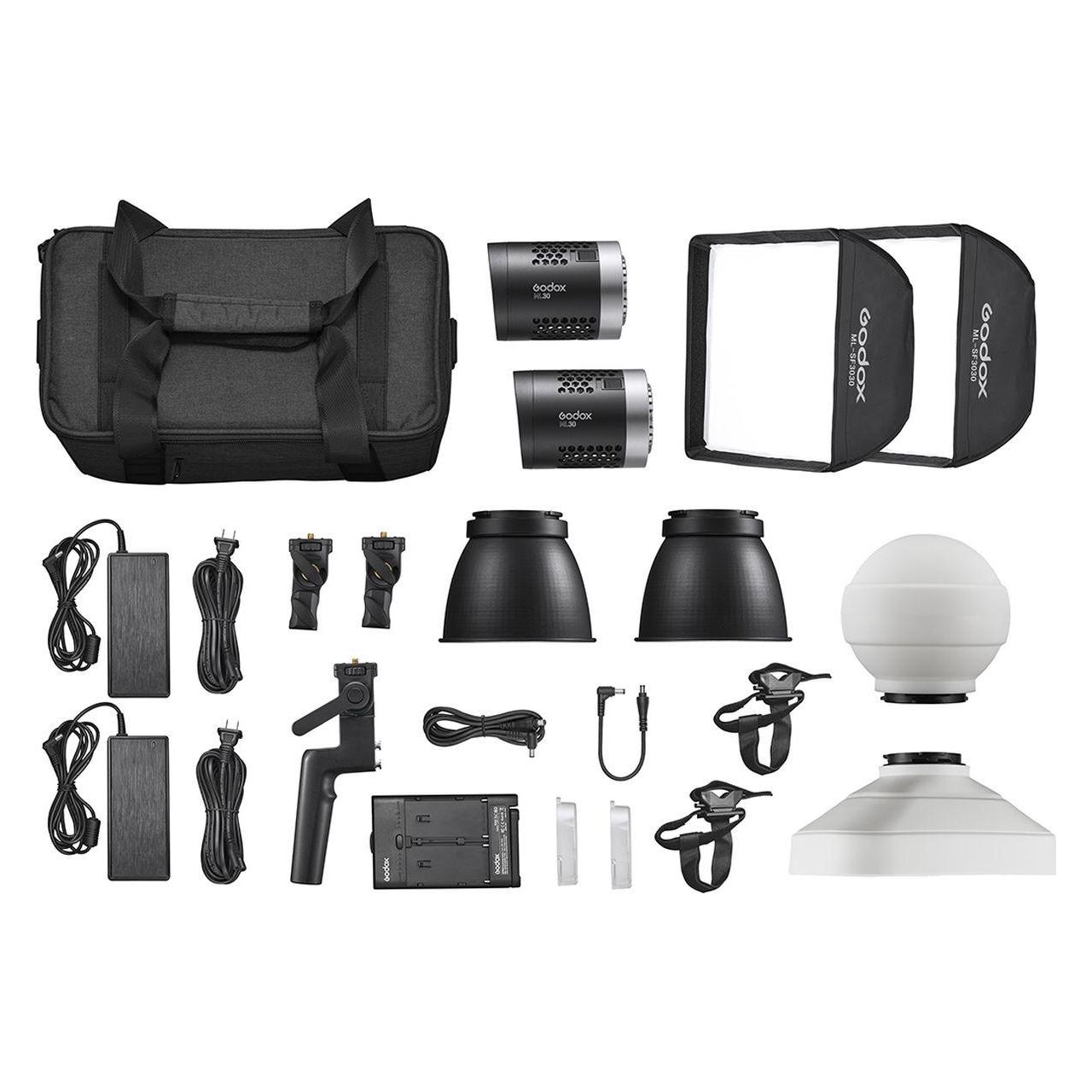 Godox ML30 Duo LED Light Kit (ML30-K2)