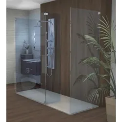Sprinz Walk-In-Duschkabine Walk-In „Inloop“ rahmenlos B: 1000 mm H: 2100 mm T: 8 mm
