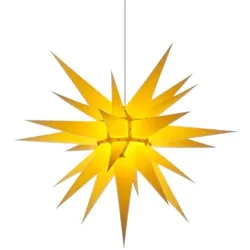 Herrnhuter Sterne 10702 Innenstern i7 gelb 70cm ohne Kabel