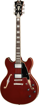 DAngelico Premier DC Burnt Red Burnt Red