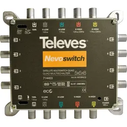 Televes Multischalter 5 in 8 Guß MS58NCQ