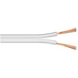 MicroConnect Loudspeaker cable, 10m, white (10 m, 1.50 mm2), Lautsprecherkabel, Weiss