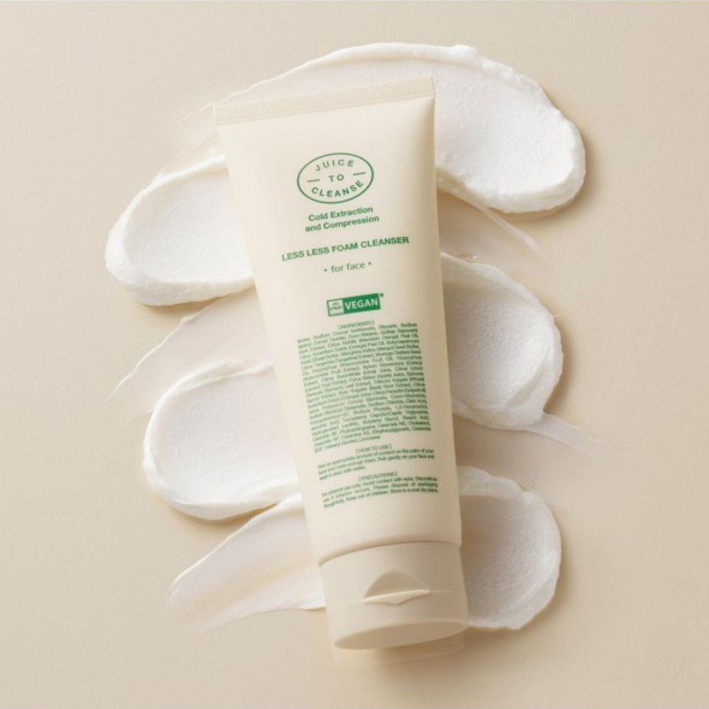 Juice to Cleanse Less Less Foam Cleanser Vegan 160g