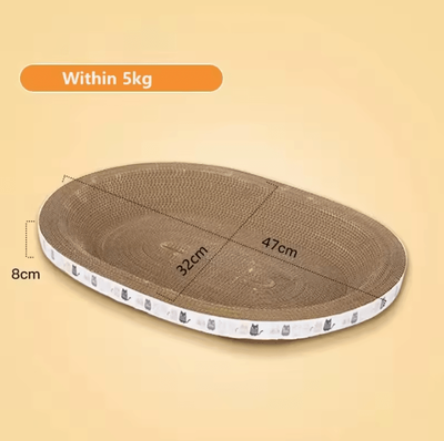 Inspire Curations ScratchNests Corrugated Cat Scratcher Lounge wihtin 5kg A