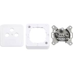 LogiLink CA1003 Antennendose SAT Aufputz Durchgangsdose