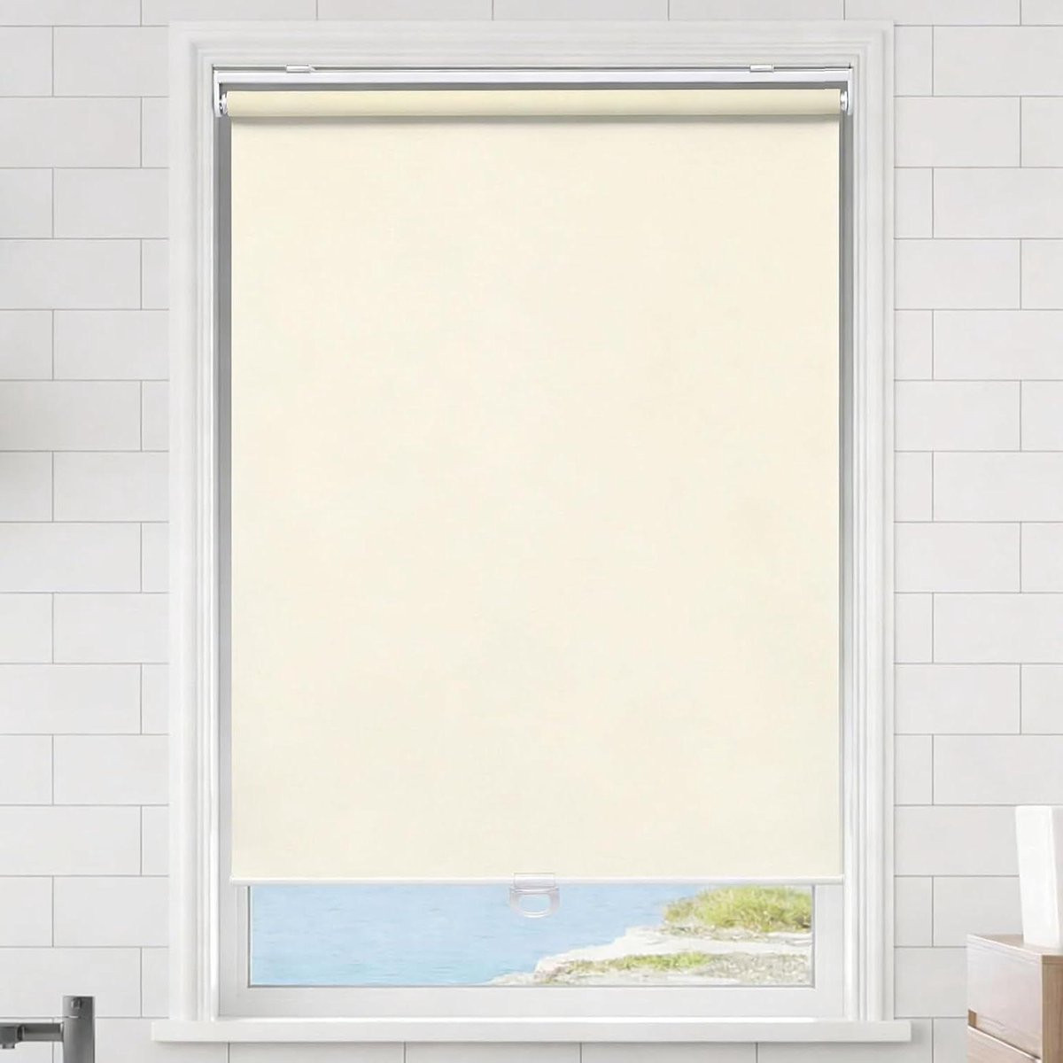 Verduisterend Rolgordijn Grijs W150 x H180 cm