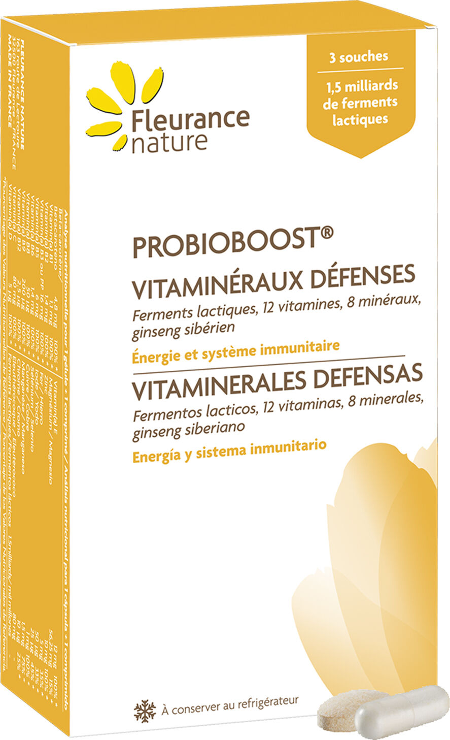 Fleurance Nature Vitaminerales Defenses - Refrigerator 28 tablets