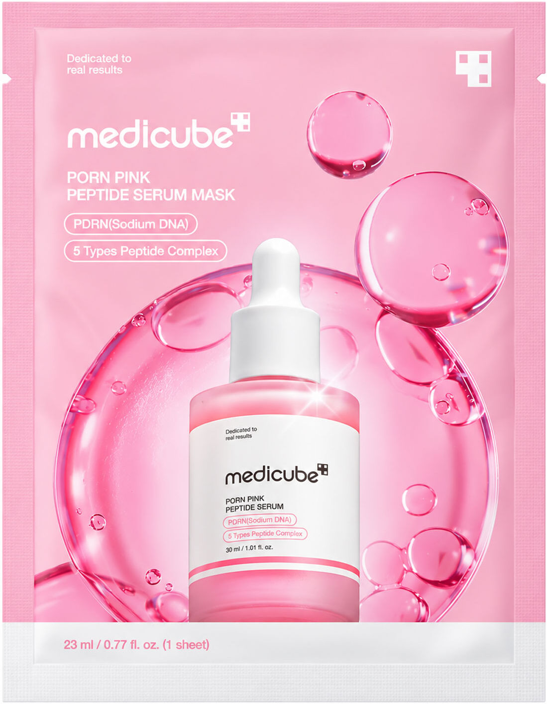 MEDICUBE PDRN Pink Peptide Serum Sheet Mask 23ml
