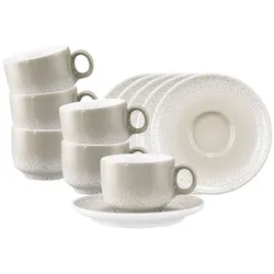 Seltmann, Tasse, Sento Home Espressotassen mit Untertassen (80 ml, 6x)