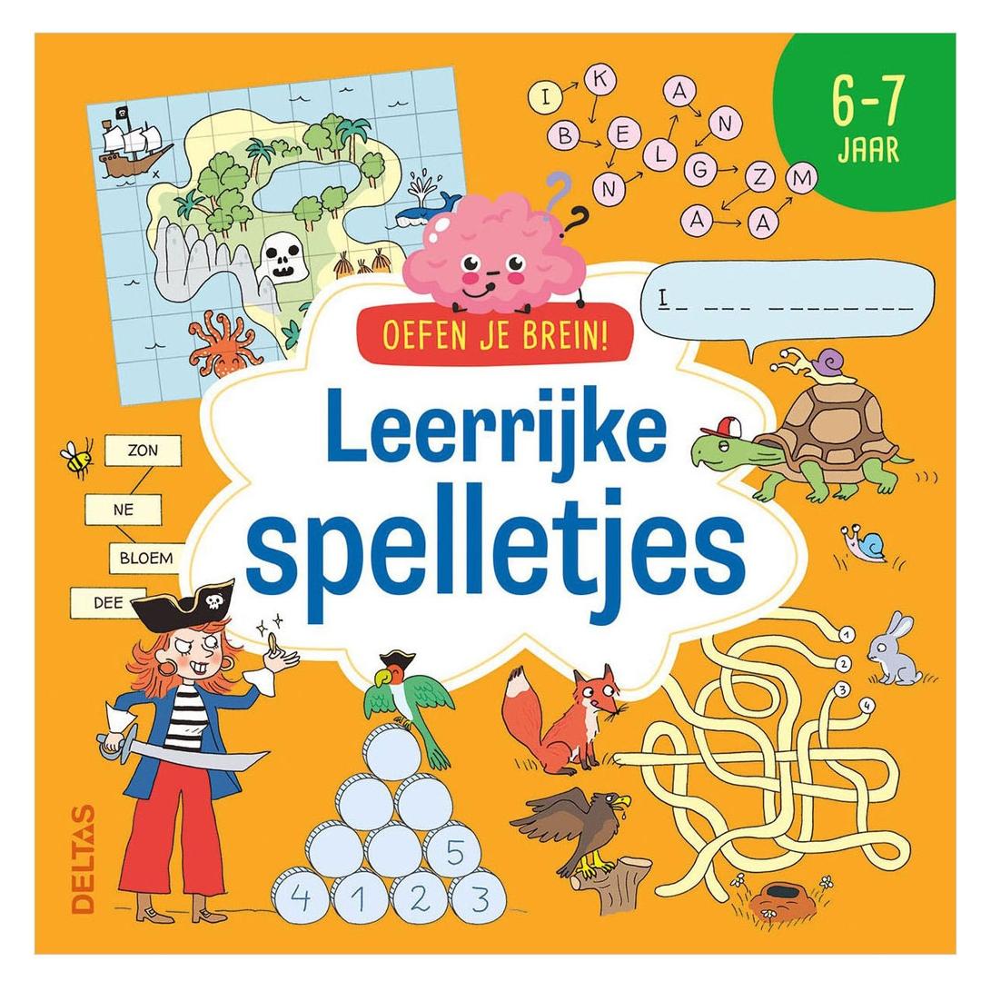Deltas Trainiere dein Gehirn! Lernspiele - 6-7 Jahre (Niederländisch) (77244254)