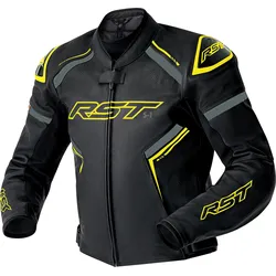 RST S1 D3O perforierte Motorrad Lederjacke L