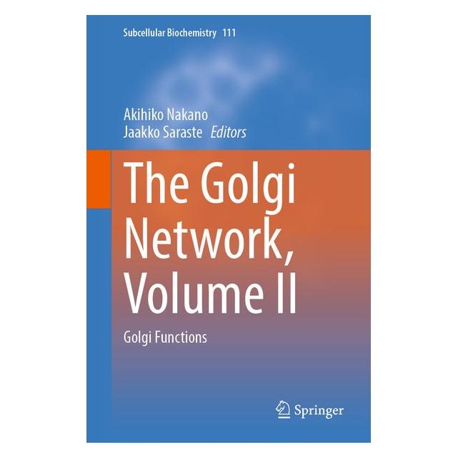 Springer The Golgi Network, Volume II (66018585)
