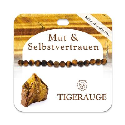 Tigerauge 6 mm Kugelarmband