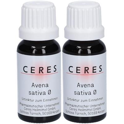 Ceres Avena sativa Urtinktur 2x 2x20 ml Tropfen