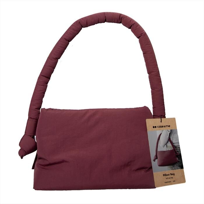 CASEME Padded Bag-marrone