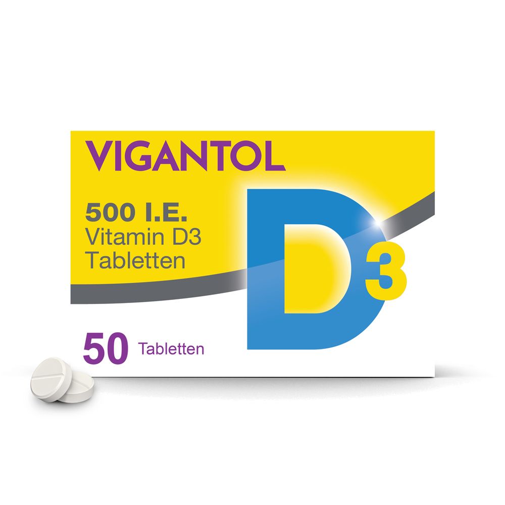 Vigantol 500 I.e. Vitamin D3 Tabletten 50 St