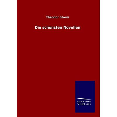 Die schönsten Novellen, Gebundene Ausgabe von Theodor Storm, Salzwasser, 978-3-8460-8182-2