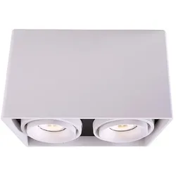 Deko-Light Deckenleuchte MONA II, 50W, 2x GU10, 220-240V, IP20, weiß D-348004